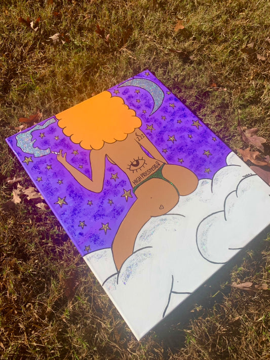 "High AF" (20x24")