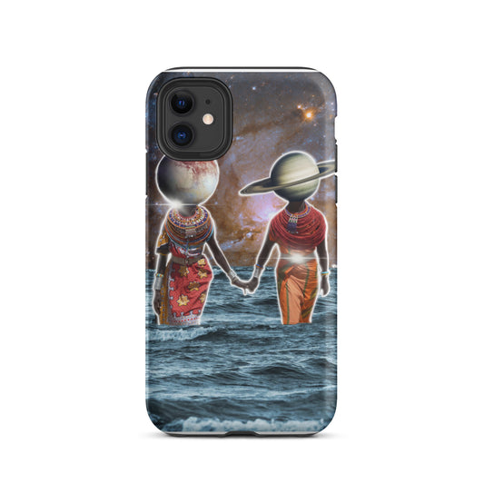 "Saturn Conjunct Pluto" iPhone Case